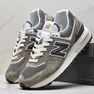 Lautrenew balance u574 original low top retro casual sports jogging shoe Brown Grey