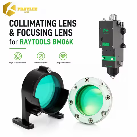 Raytools BM06K Laser Collimator and Focusing Lens with Holder D37 F100 F150 F200 for Raytools BM06K 