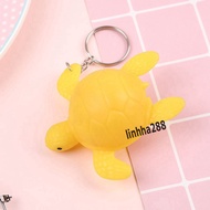Funny egg-laying turtle keychain-GUDETAMA SQUISHY Adorable egg-laying turtle keychain-Egg-laying chi