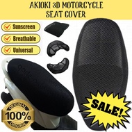 YAMAHA YTX 125 | Durable Motorcycle Accessories Net Seat Cover Black Anti-slip