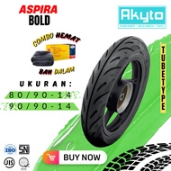 ASPIRA BOLD TIRE TUBETYPE TIRE/ MOTORCYCLE TIRE/ Ring 14 R14 TIRE/ OUTER TIRE/ MOTORCYCLE TIRE/ SUPR