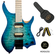 Clifton Headless electric guitar ASH body