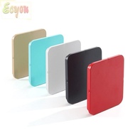 ECYOU Tin Box Square Tea Cake Packing Mini Tins Container