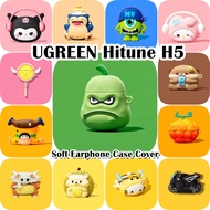 【imamura】For UGREEN Hitune H5 Case Anime Cartoon Soft Silicone Earphone Case Casing Cover NO.3