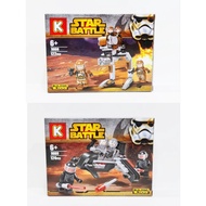 {CLEARANCE}BUILDING BLOCKS K STAR BATTLE CHARACTERS FIGHT SCENES 2 IN 1SET/ COMBO 3 IN 1 (9007k/9008