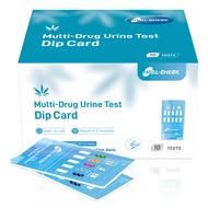 10 Pack Drug Test,5 Panel Multi-Drug Urine Test Screen Dip Card Test, at Home Instant Drug Dip Test,