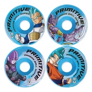 American Premium SKateboard Wheel Set - PRMITIVE DRAGON BALL SUPER 2 SURVIVAL TEAM WHEELS 52MM
