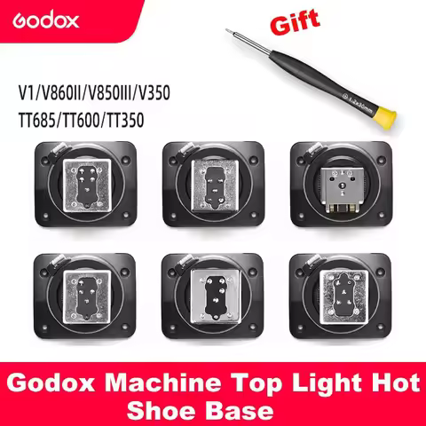 Godox V850iii V860iii Tt685ii TT350 TT600 V350 Hot Shoe Base Slr Camera Set Top Flash Lamp Accessori