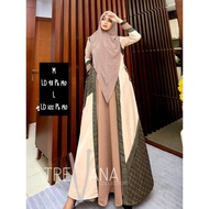 New !! Bisa Seragaman !!Gamis Trevana Set Syari