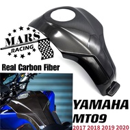 Motorcycle Real Carbon Fiber Tank Pad Sticker Tank Protect Cover Guard Fits For YAMAHA MT09 MT 09 MT-09 2016 2017 2018 2019 2020 yamaha mt09 mt 09 16-20