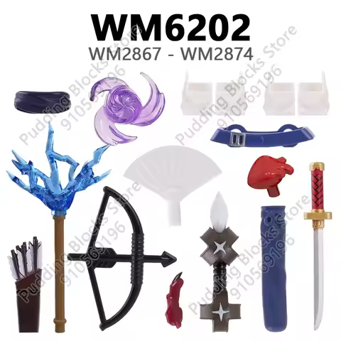WM6202 Compatible Action Figures Parts Bricks WM2867 WM2868 WM2869 WM2870 WM2871 WM2872 WM2873 WM287