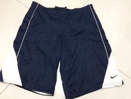 Nike BASKETBALL ELITE 約L-XL 深藍白 球褲 籃球褲
