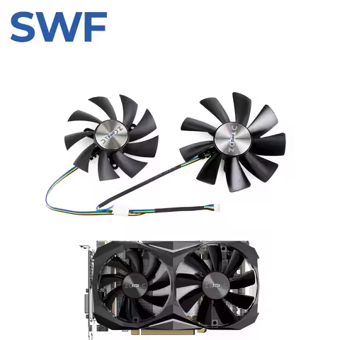 100MM GAA8S2U 87MM GA92S2H Cooling Fan For ZOTAC GTX 1060 1070 1080 Ti MINI Dual Graphic Card Cooler