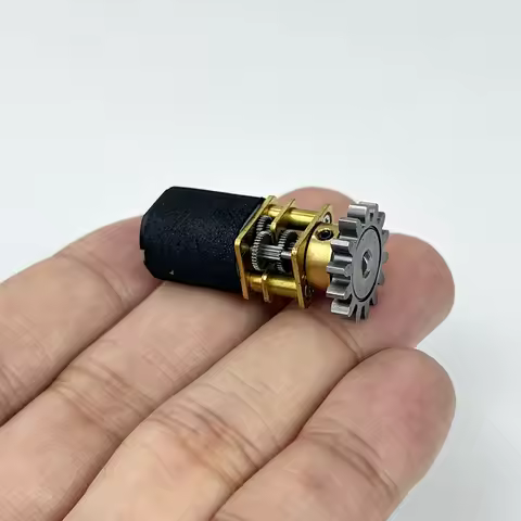 DC 3V 5V 6V 48RPM-96RPM Mini N20 Full Metal Gearbox Gear Reduction Motor Large Torque with 14T Big G