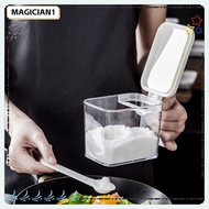 MAGICIAN Seasoning Jars Household Punch Free Condiment Can BBQ Cooking Herbs Organizer Spice Shaker 