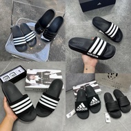 [Genuine] adidas Shower Adilette Slides Bathing Shoes - Core black/white/core black GZ5922