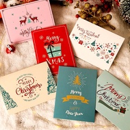 Christmas greeting card / Christmas gift box card / Wishes Cards / Festival Cards