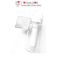 Bình nước có khay đựng đá không làm loãng đồ uống 2 trong 1 Okazaki 400ml nội địa Nhật Bản