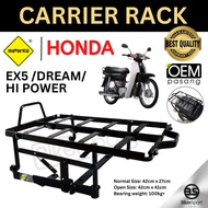 Motorku Heavy Duty Carrier Rak Besi Honda EX5 Hi Power EX5 Dream Firm Carrier Rack EX5 Hi Power EX5 