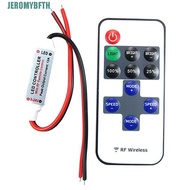 JEROMYBF Controller 12V Dimmer Wireless Switch