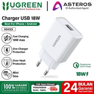 UGREEN 18W USB-A Fast Charging Charger Head for Android iphone