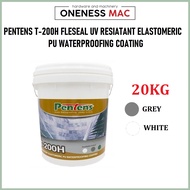 PENTENS UV RESISTANT ELASTOMERIC PU WATERPROOFING COATING - 20KG (T200-H)