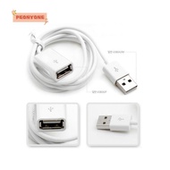 PEONYTWO 1M-3ft USB 2.0 HOT Audio Electronic Male To Female Cord