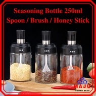 MAJU Seasoning Bottle Spice Container Storage Glass Jar Oil bekas garam Botol Rempah Ratus Kitchen M