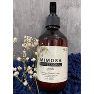 Mimosa Professional Japan Pure Argan Collagen Cream Leave-In-Hair Treatment Organic System 300ml