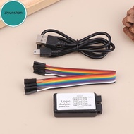 ziyunshan USB Logic Analyzer 24MHz 8 Channel Input Memory 24M/Seconds Logic Analyzer Debugger For AR