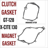 ASHUKA MODENAS GT128 GT 128 X-CITE 130 MAGNET GASKET & CLUTCH COVER GASKET