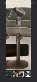(Shure MV7適用)金屬可升降錄音咪桌面支架
