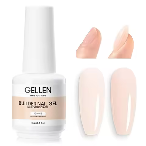 GELLEN 7 In 1 Clear Builder Gel Nail 15ml Prrfessional Extension Strengthener Thickening Sculpting N