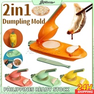 2In1 Dough Pressing Tool DIY Dumpling Maker Empanada Molder Set Kitchen Pastry Tool Accessories