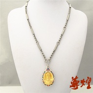 Zunhuang Thailand Amulet Necklace Stainless Steel Amulet Hanging Chain Men Women Necklace Sweater Ch
