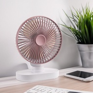 Wireless Auto Rotatable Table Fan Rechargeable Desk Mini Fan Laptop Cooler Cooling Portable USB Fan for Office Home Dorm Christmas Gift Present