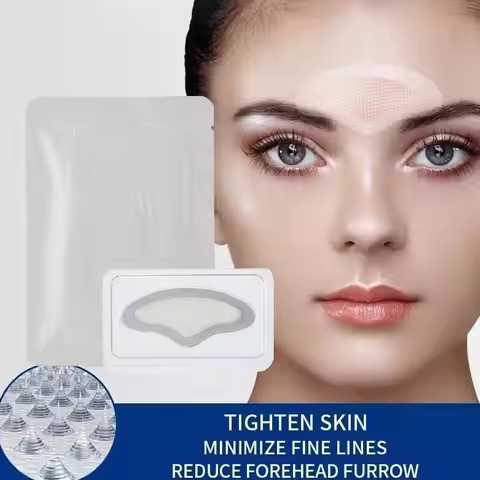 Hyaluronic Acid Microneedle Mask Anti Wrinkle Forehead Patches Anti-Aging Forehead Firming Mask Frow