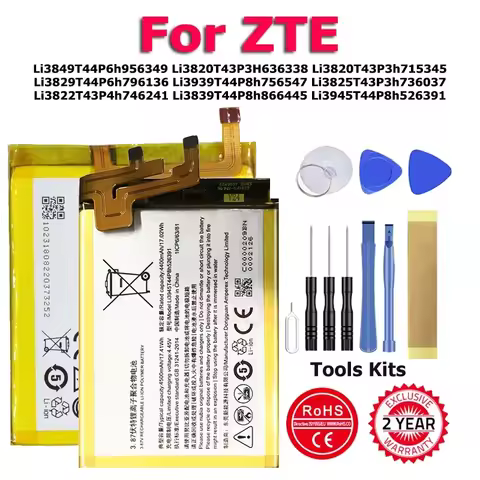 XDOU Battery For ZTE Axon 9 10 Pro 5G Nubia 5 5S 5G N1 U879 Z17 Mini Blade L2 A2 V7 Lite L4 Pro Gran