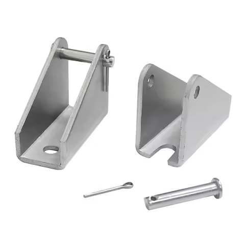 Linear Actuator Bracket Metal Material Linear Motor Bracket Electric Actuator Bracket Motor DC Recip