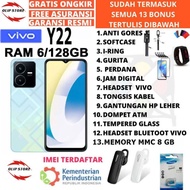 VIVO Y22 6/128 RAM 6GB ROM 128GB GARANSI RESMI VIVO