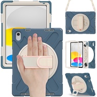 Silicone Shockproof Case for 2022 iPad 10th Generation A2757 A2777 A2696 iPad 10 10.9 inch Rotary St