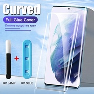 Motorola Moto EDGE 70 60 Pro Fusion + Plus UV Full Glue Curved Tempered Glass Screen Protector No Bu