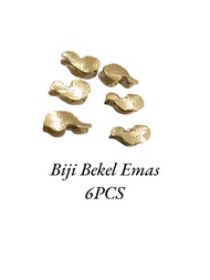 Bola Bekel Besar - Sedang - Kecil + Biji SS Besi 6pc / Bekel Boneka / Mainan Bola Bekel Set ukuran B