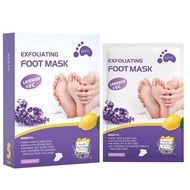 5Exfoliating Mask for Feet，Exfoliating Foot Peeling Mask，Callus Remover Foot Mask，Lavander