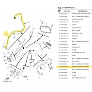 B63-H5970-01 / B63-H5970-00 NVX155 V1/V2 & NVX 155 FRONT ABS WHEEL SENSOR / WHEEL SPEED SENSOR YAMAH