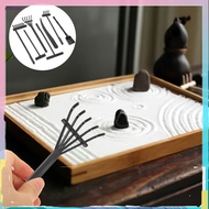 【Ready Stock】  Sandbox Tray Rake Kits Zen -x Garden Tool Accessories Set 14.00X6.20X0.80CM Black Pp 