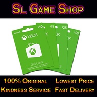 Xbox Gift Card / Xbox Pass 10,25,50,100 USD