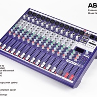 mixer ashley MDX12 audio mixer 12Channel full mono