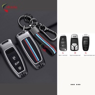 Zine alloy Car Key Case Cover Shell Holder For Audi A5 A6 A8 E-tron A3 A4 B9 Q3 Q5 Q7 S4 S7 TT TTS T