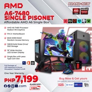 Brandnew Single Pisonet AMD A8-7600 with RADEON R7 GRAPHICS 3.5GHZ 8gb 128 gb SSD